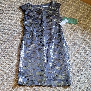 Silver Sequence Dress